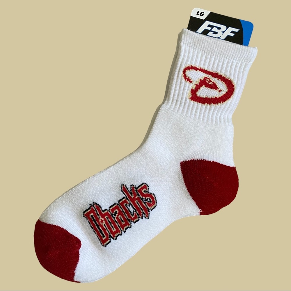 FBF MLB Arizona Diamondbacks Crew Socks